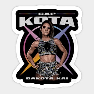 Dakota Kai Cap Kota Sticker